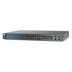 Cisco Catalyst WS-C3560G-24TS-S 24-portars rackmonterad switch (beg)