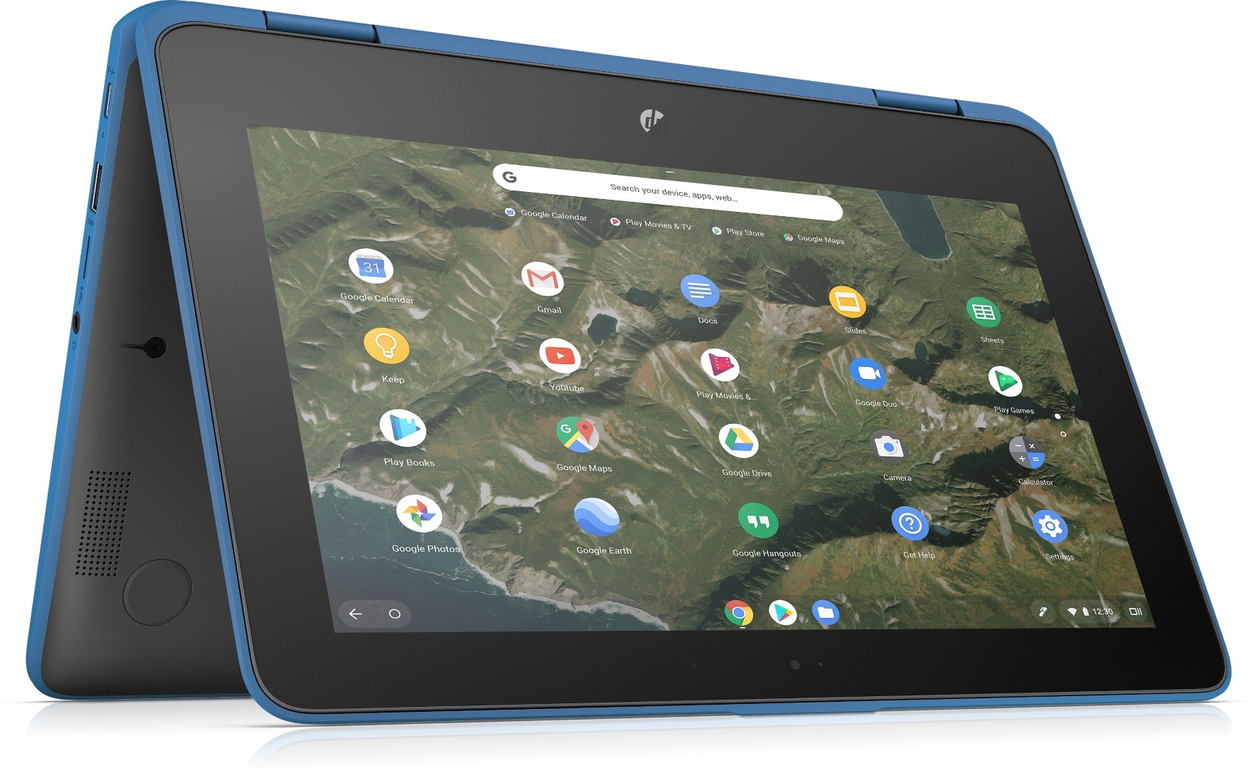 HP Chromebook x360 11 G2 EE 11.6" Touch 4GB 32GB Blue |Som ny|