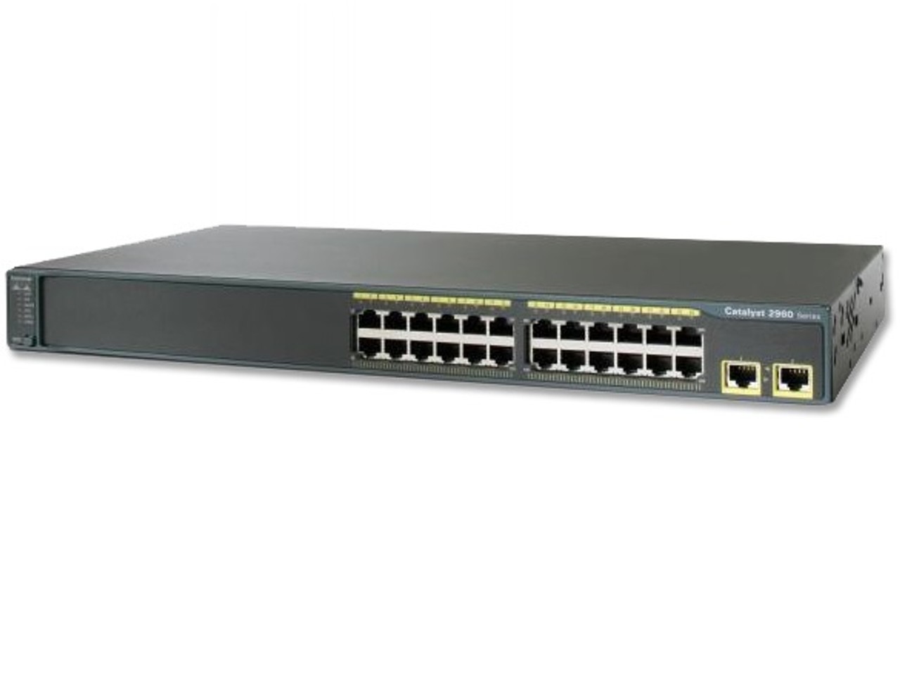Cisco Catalyst WS-C2960-24TT-L 24-portars rackmonterad switch (beg)
