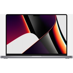 MacBook Pro 2021 16" M1 Max 64GB 512GB SSD Rymdgrå (beg med små märken skärm & skuggor lock)