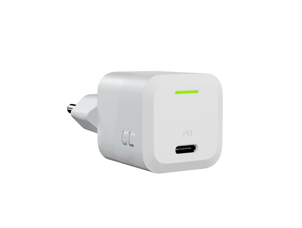 GreenCell AC-adapter väggladdare GaN 33W med USB-C