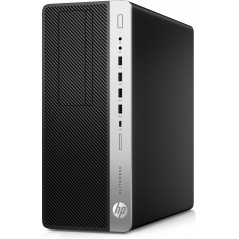 Stationär dator begagnad - HP EliteDesk 800 G4 Tower i7 16GB 512GB SSD med R7 430 2GB Win 11Pro (beg)