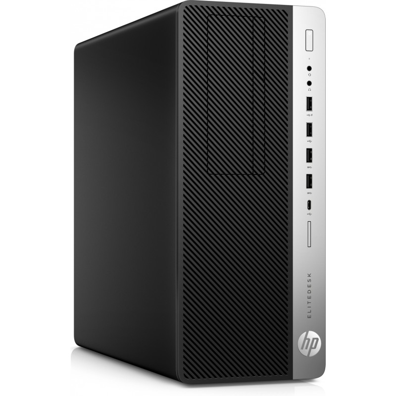 Stationär dator begagnad - HP EliteDesk 800 G4 Tower i7 16GB 512GB SSD med R7 430 2GB Win 11Pro (beg)