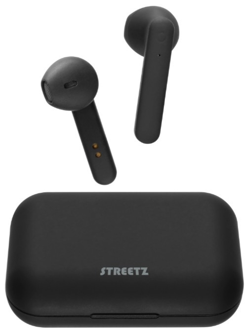 Streetz True Wireless Headset Semi-In-ear, svart