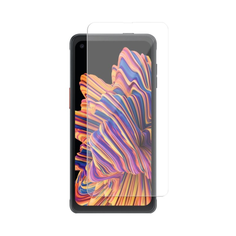 Galaxy Xcover/S7/S6/S5 - PANZER Skärmskydd av härdat till Samsung Galaxy Xcover Pro