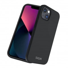 Sign Liquid Silicone skyddande skal i svart till iPhone 14