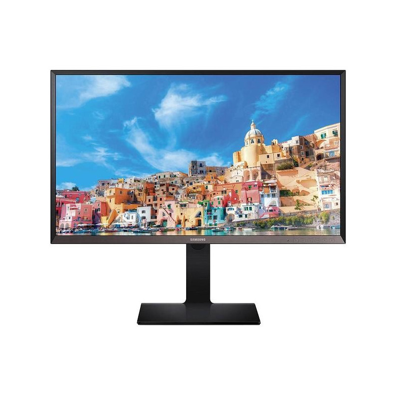 Skärmar begagnade - Samsung 27-tums 2K-upplöst LED-skärm med DVI/HDMI/DP (beg)