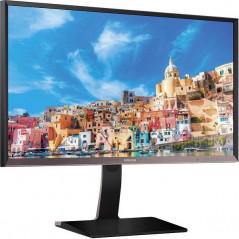 Samsung 27-tums 2K-upplöst LED-skärm med DVI/HDMI/DP (beg)