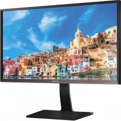 Skärmar begagnade - Samsung 27-tums 2K-upplöst LED-skärm Ergonomisk (Höj & sänkbar) med DVI/HDMI/DP (beg)