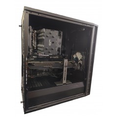Begagnad Speldator - FD Define C gamingdator med Intel i5 16GB 512GB SSD + 1TB HDD GTX1060 Win11 Pro (beg)