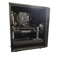 Begagnad Speldator - FD Define C gamingdator med Intel i5 16GB 512GB SSD + 1TB HDD RTX3060 Win11 Pro (beg)