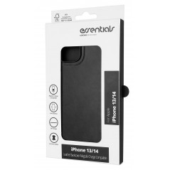 Fodral och skal - Essentials skyddande skal till iPhone 13 och iPhone 14 i äkta läder