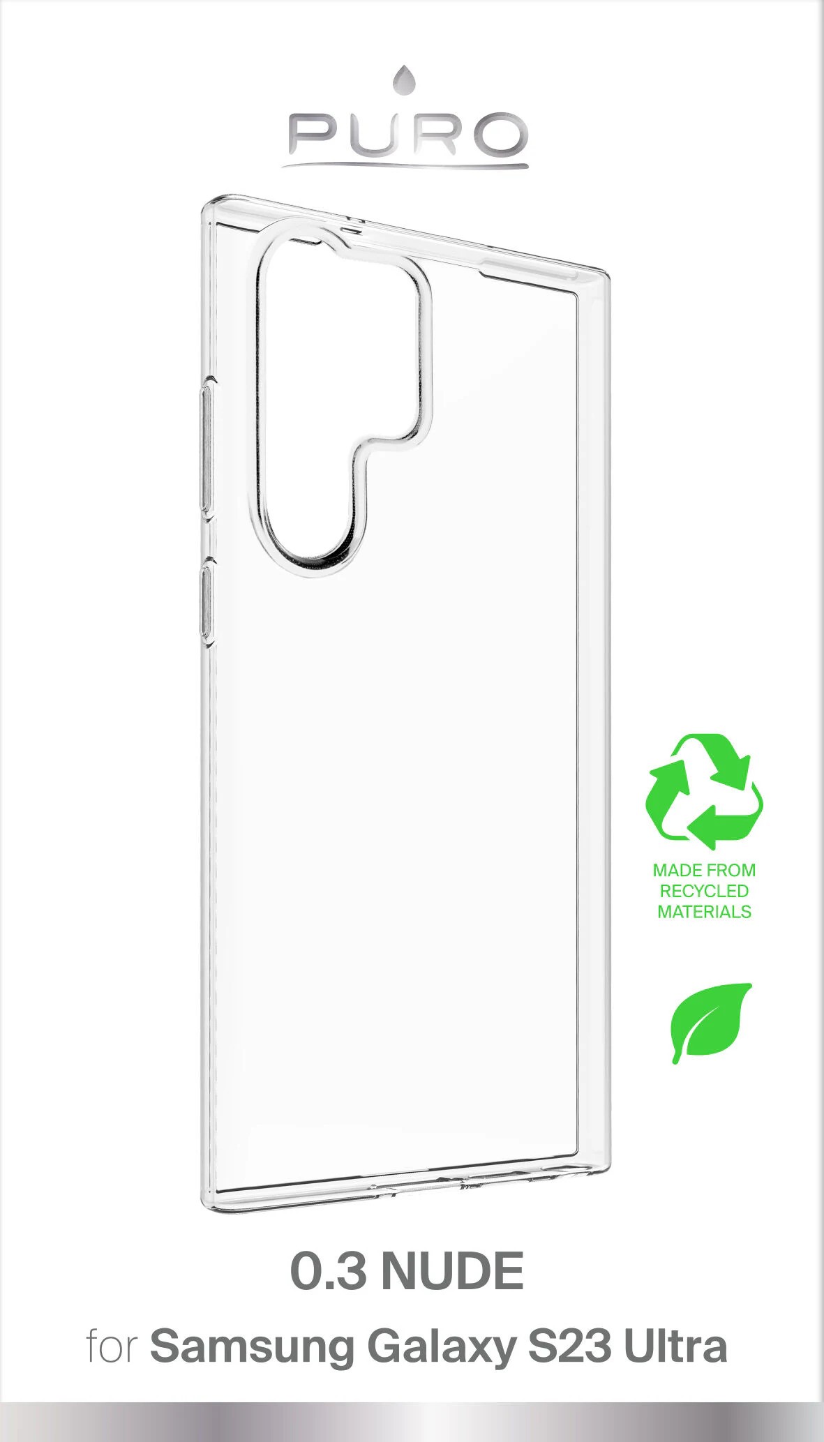 PURO Supertunt 0,3 Nude Transparent Mobilskal till Samsung Galaxy Ultra