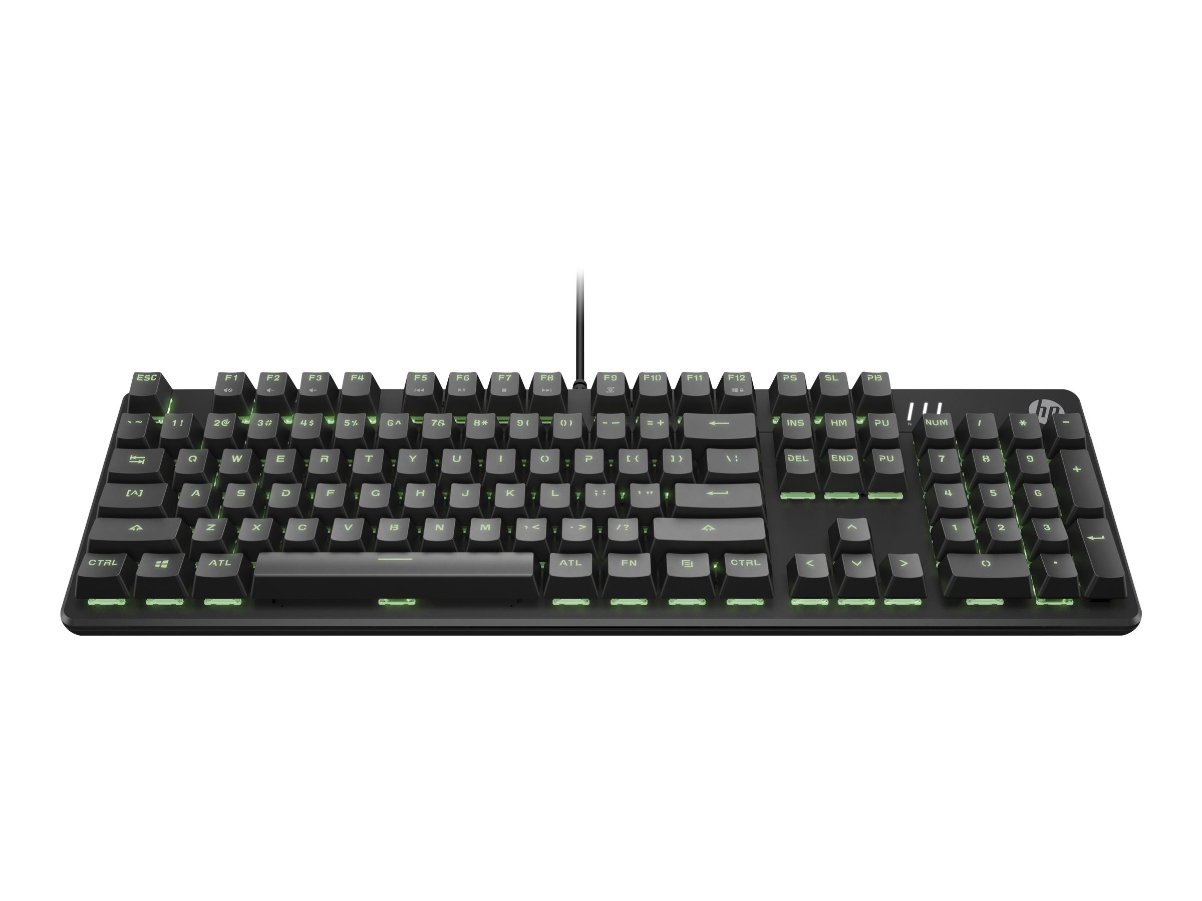 HP Pavilion Gaming 500 hybrid/mekaniskt tangentbord med bakbelysning