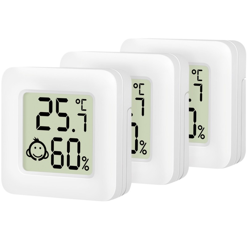 Hem & Hushåll - LogiLink 3-pack med termometer och hygrometer
