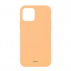 Onsala mobilskal till iPhone 13 och iPhone 14 i aprikosfärgad silikon