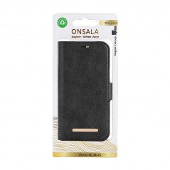 Skal och fodral - Onsala 2-i-1 plånboksfodral med avtagbart skal till iPhone 13, 14 & 15