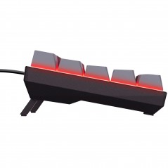 Bakgrundsbelyst tangentbord gaming - Trust Acira superkompakt 60% mekaniskt gamingtangentbord med RGB-belysning