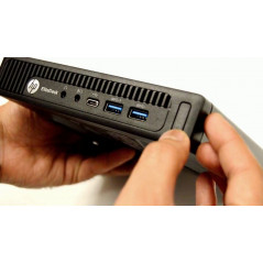 HP EliteDesk 800 G2 Mini i5 (gen6) 32GB 240GB SSD Windows 10 Pro (beg med defekt USB-C)