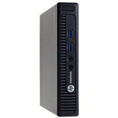 Stationär dator begagnad - HP EliteDesk 800 G2 Mini i5 (gen6) 32GB 240GB SSD Windows 10 Pro (beg med defekt USB-C)