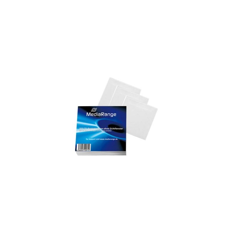 Brännare DVD & Blu-ray - MediaRange CD/DVD-fodral i papper 100-pack