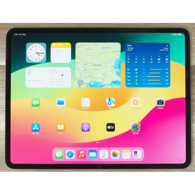 Surfplattor begagnade - Apple iPad Air 13 (2024) M2 6th Gen 13" 128GB 5G Cellular Rymdgrå (beg)