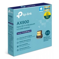Trådlösa nätverkskort - TP-Link Archer TX10UB trådlöst WiFi 6 & Bluetooth USB-nätverkskort
