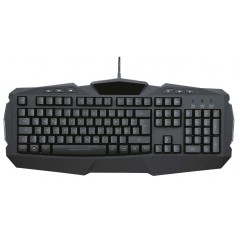 URAGE Illuminated gaming-tangentbord med bakgrundsbelysning