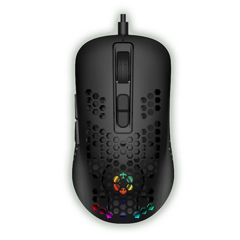 North M200 RGB lättviktig gamingmus med 12 800 DPI