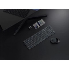 Trådlösa tangentbord - Rapoo 9750M set med trådlöst tangentbord och mus för PC & Mac (bluetooth + USB)
