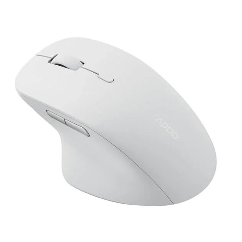Trådlös mus - Rapoo M50 Plus ergonomisk extra tyst trådlös mus med sex knappar