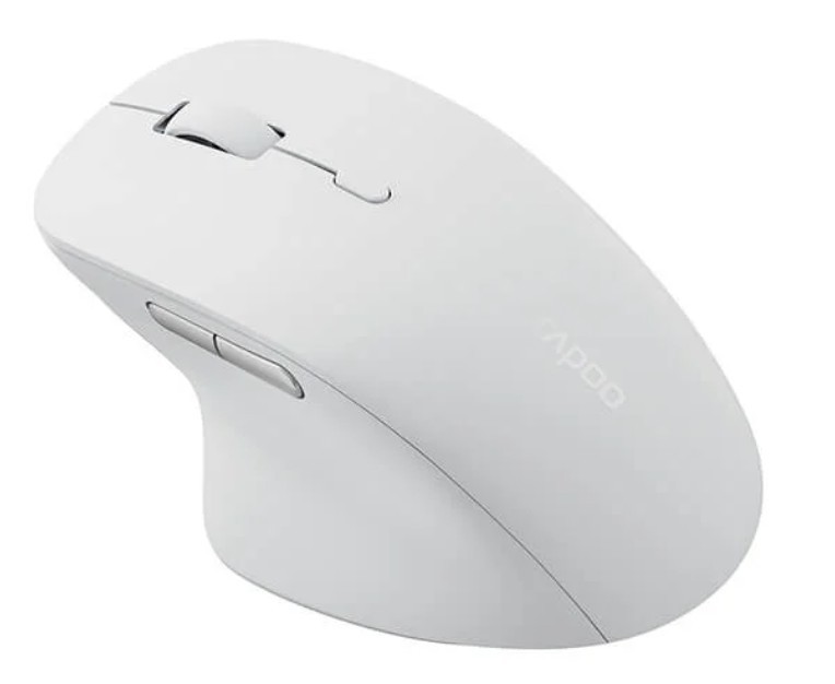 Rapoo M50 Plus ergonomisk extra tyst trådlös mus med sex knappar