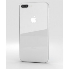 iPhone 8 Plus 64GB Silver (beg med väldigt repig skärm)
