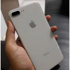 iPhone begagnad - iPhone 8 Plus 64GB Silver (beg med väldigt repig skärm)