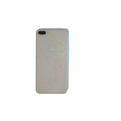 iPhone 8 Plus 64GB Silver (beg med väldigt repig skärm)
