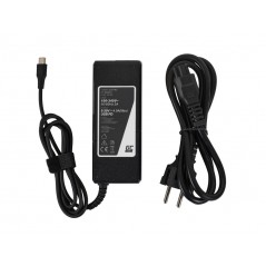 USB-C Laddare - GreenCell Universal 90W USB-C datorladdare (AC-adapter) med strömkabel