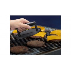 Köksredskap - Austin and Barbeque hamburgerpress med slät yta för smashburgare