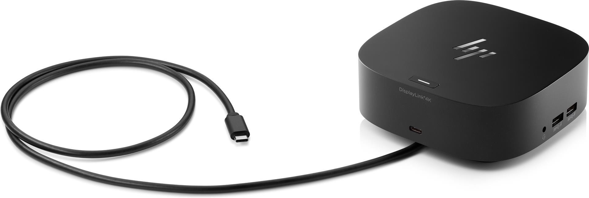 HP dock G2 USB-C C/A Universal dockningsstation med stöd för 3 skärmar med 120W AC (fyndvara)