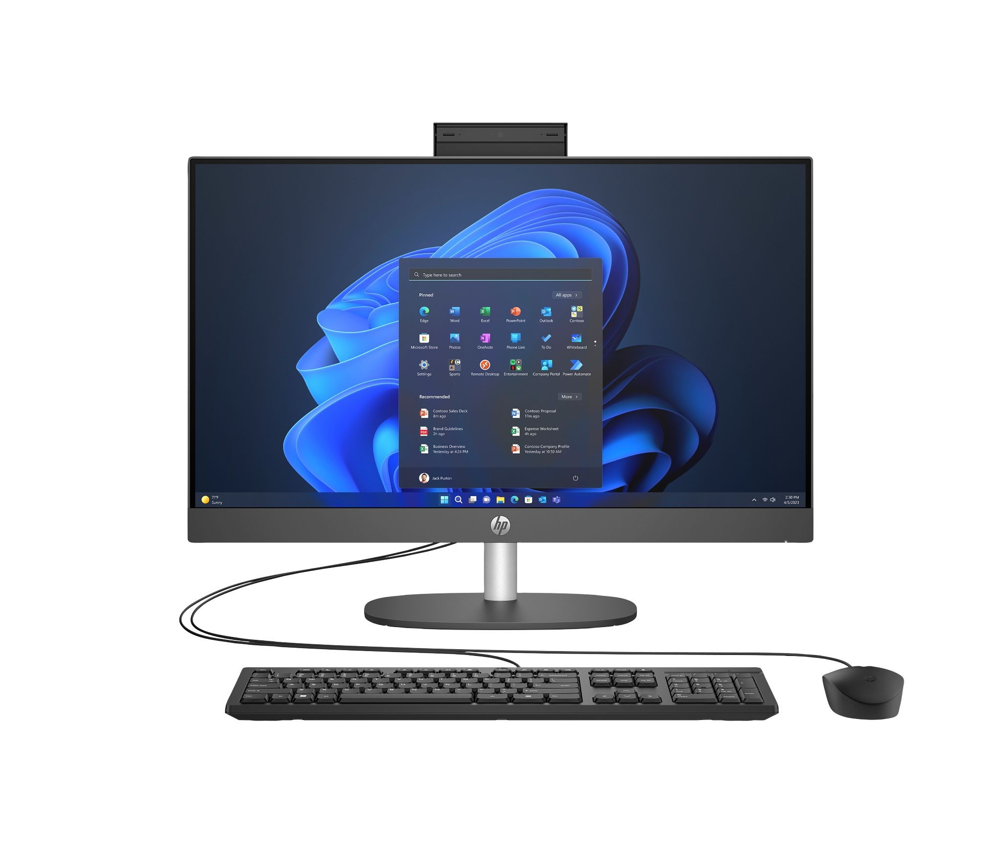 HP ProOne 240 G10 24" All-In-One i7 (gen 13) 16GB 512GB SSD Win 11 Pro