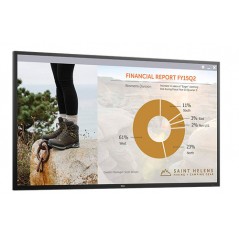 Dell C7016H 70" Full HD LCD konferensskärm (beg - utan stativ) (ej Smart-TV/utan TV-tuner)(Repor runt ramen)