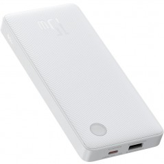 Baseus Airpow Lite snabbladdande 15W powerbank 10 000 mAh med USB-C och USB-A
