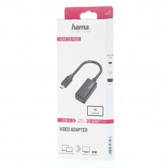 HAMA USB-C till HDMI-adapter med stöd för 4K i 60 Hz (ny i bruten box)