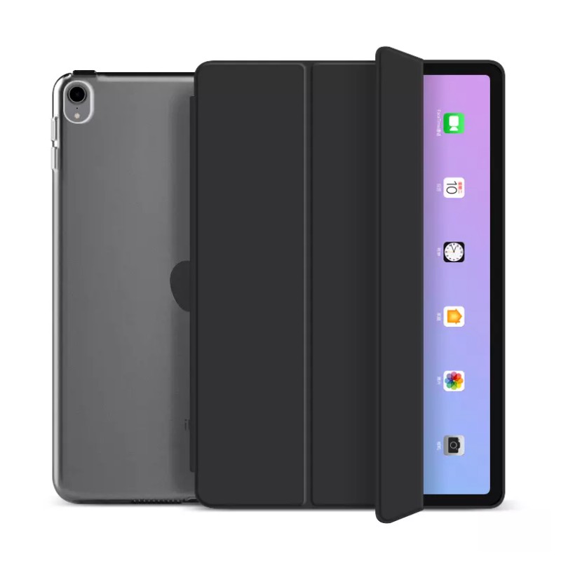 Fodral surfplatta - Nordic Accessories Trifold back cover fodral till iPad Air 4/5 10.9" svart