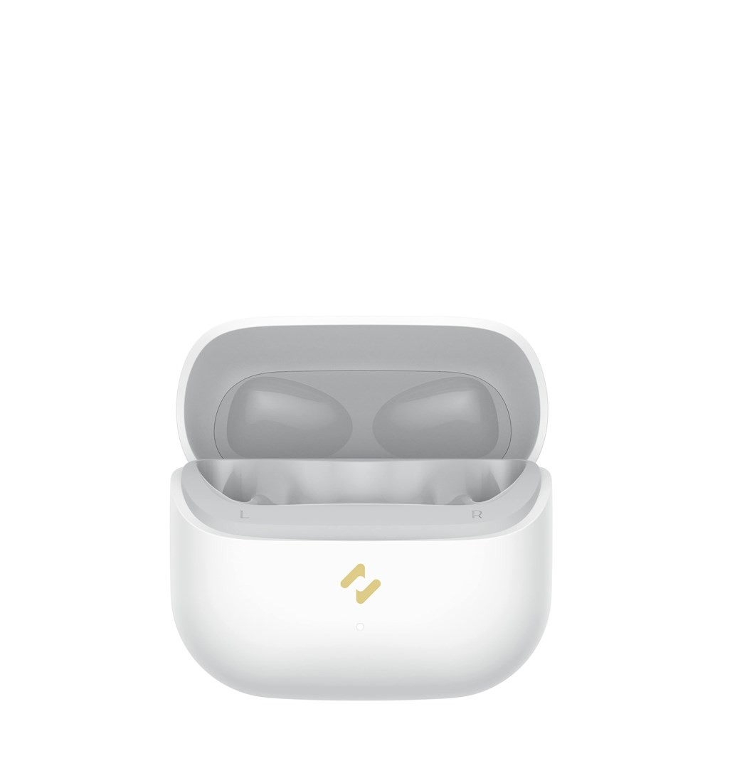 Havit äkta trådlöst in-ear-headset med bluetooth (vit)