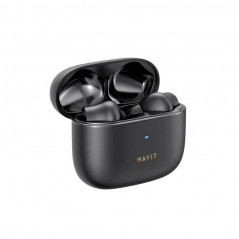 Havit äkta trådlöst in-ear-headset med aktiv brusreducering (svart)