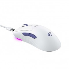 Havit MS966WB trådlös gamingmus med USB-C och Bluetooth (vit)