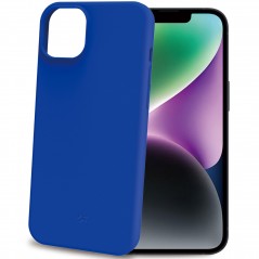 Cromo mjukt skyddande skal i blått till iPhone 15