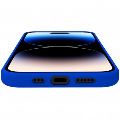 Fodral och skal - Cromo mjukt skyddande skal i blått till iPhone 15 Pro