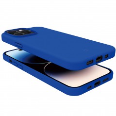 Fodral och skal - Cromo mjukt skyddande skal i blått till iPhone 15 Pro