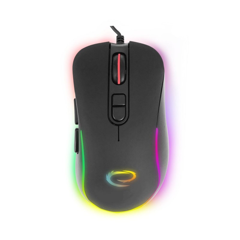 Gamingmus - Esperanza gamingmus med USB-C-anslutning och RGB-belysning